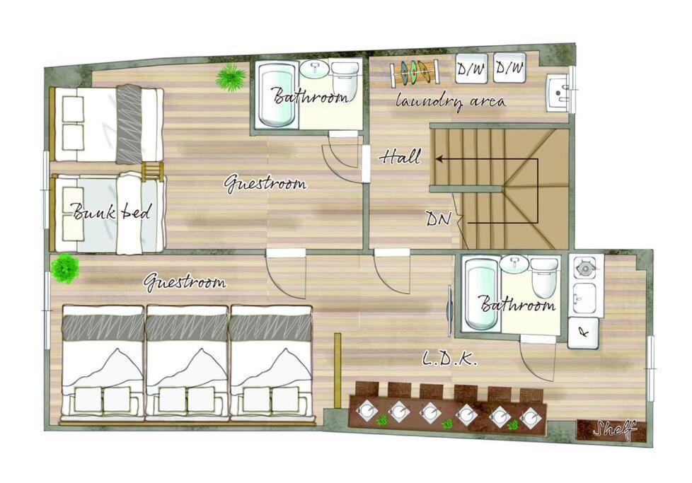Ikemune Bldg. 4F / Im4 Osaka Luaran gambar